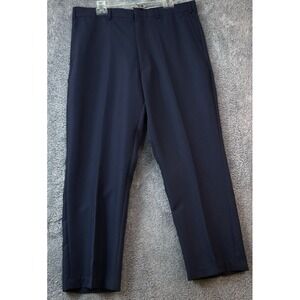 Mens Haband Dark Blue Dress Slacks Suit Pants  38x29 Polyester